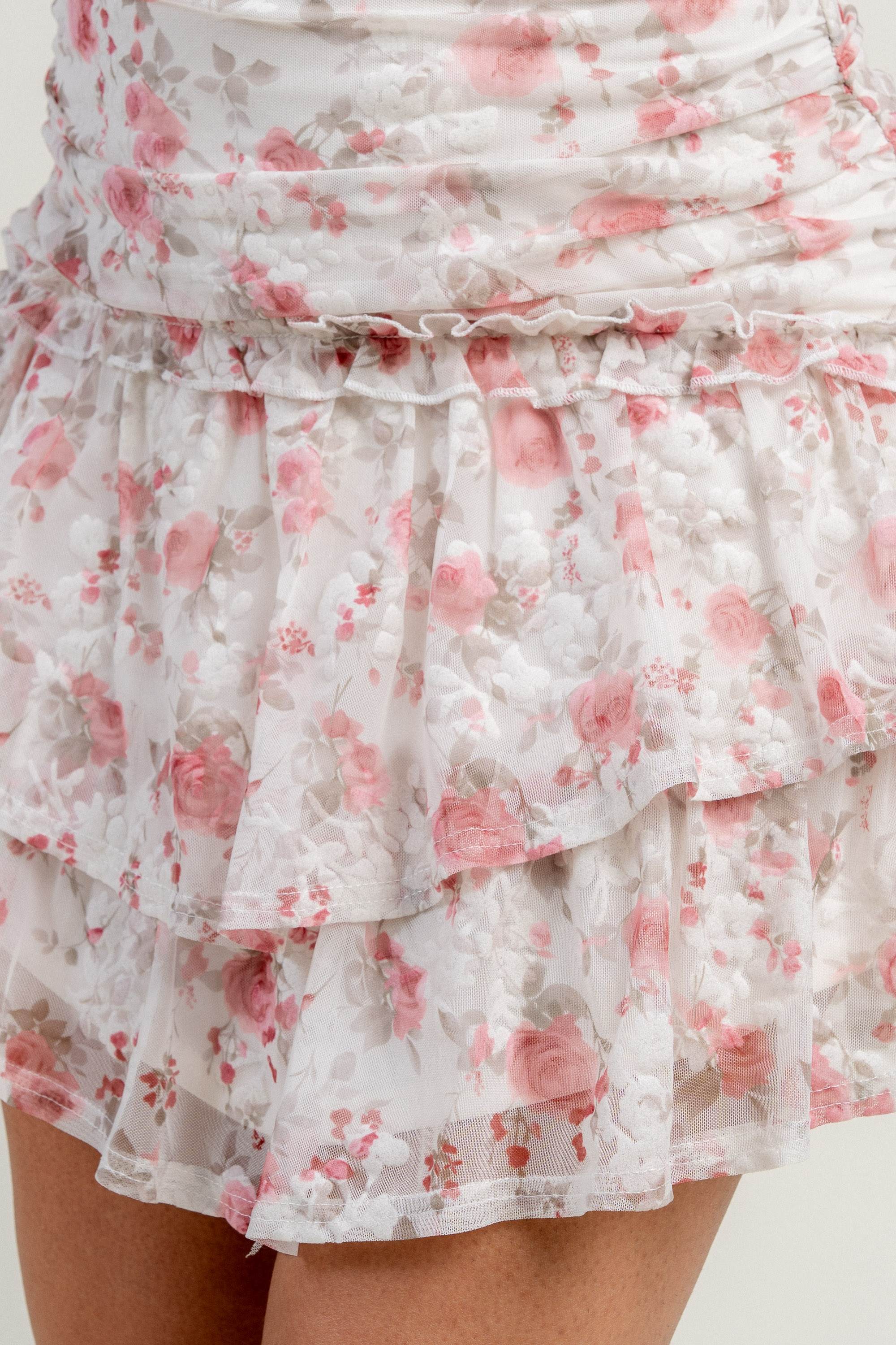 Mini vestido floral ref 79055