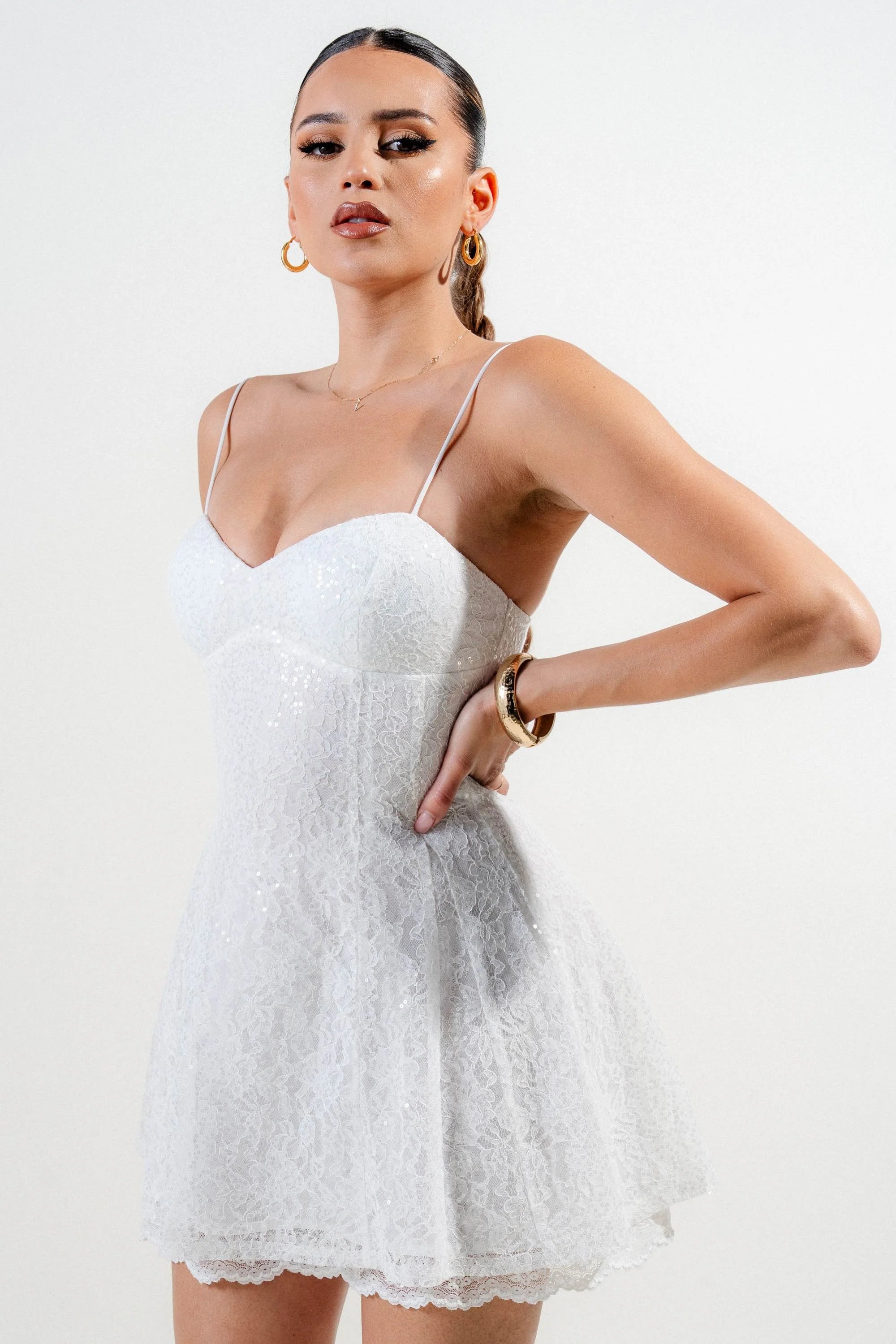 Mini vestido lentejuelas ref 79003