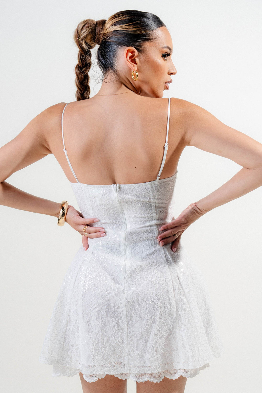 Mini vestido lentejuelas ref 79003