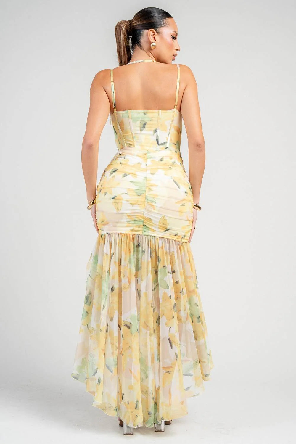 Maxi Vestido floral ref 30803